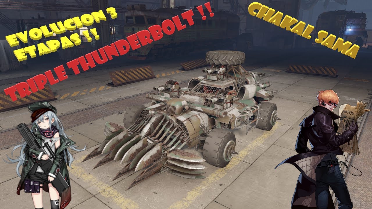 CROSSOUT Español - Evoluciones de Escopetas Mace a Thunderbolt 3 etapas daño Brutal !! - HD 2020
