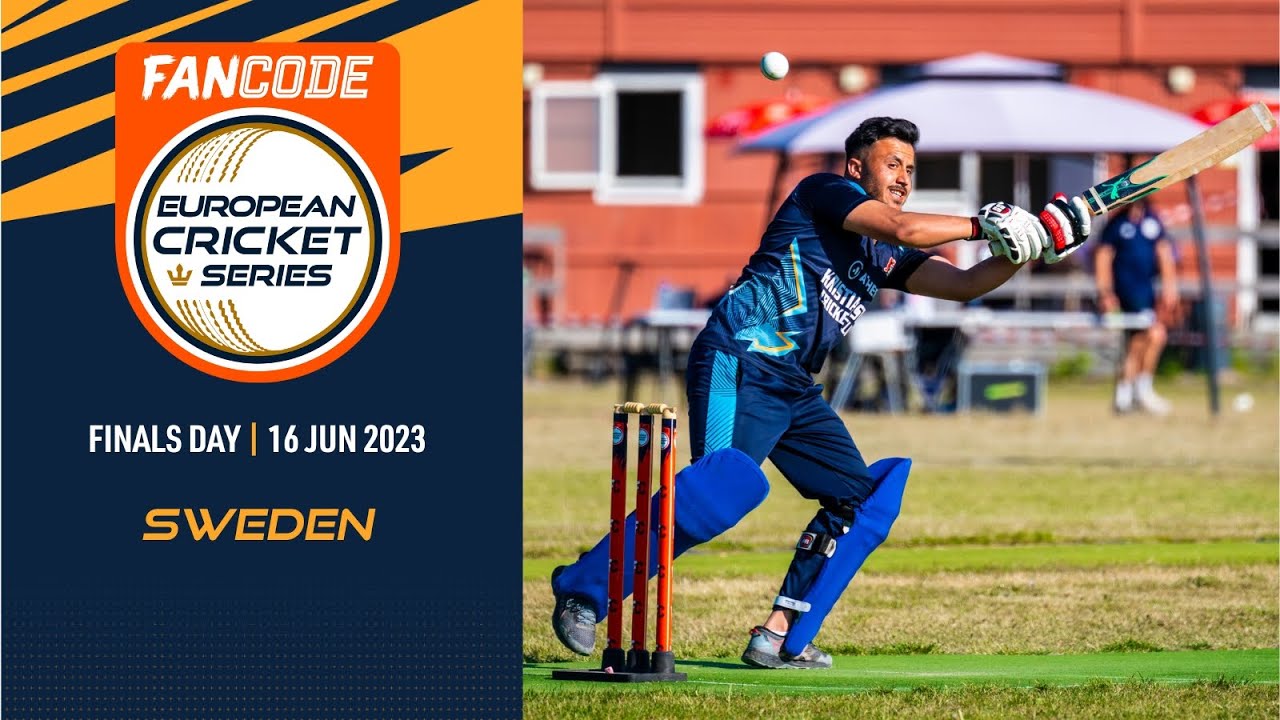 🔴 FanCode ECS Sweden, 2023 | Finals Day | T10 Live Cricket | European Cricket