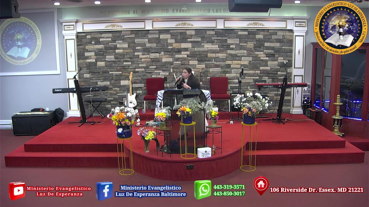 Transmisión en vivo de Ministerio Evangelistico Luz de Esperanza