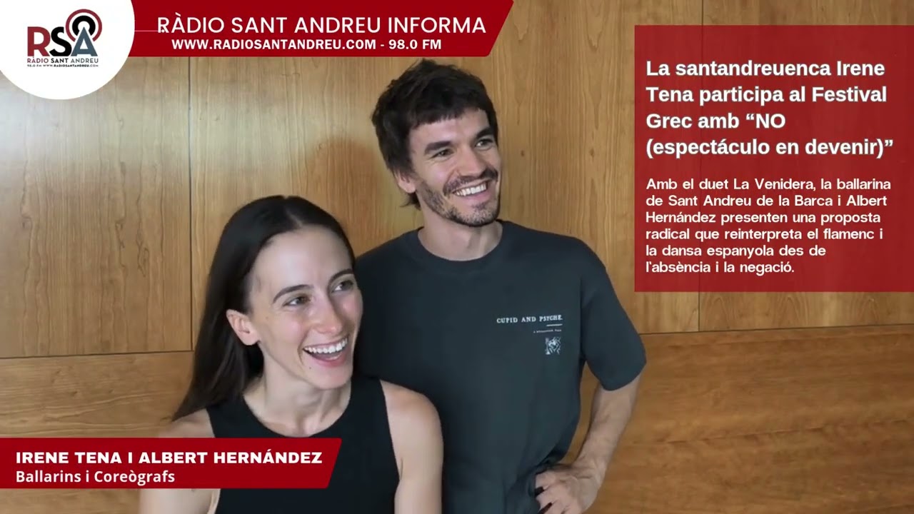 La santandreuenca Irene Tena participa al Festival Grec amb “NO (espectáculo en devenir)”