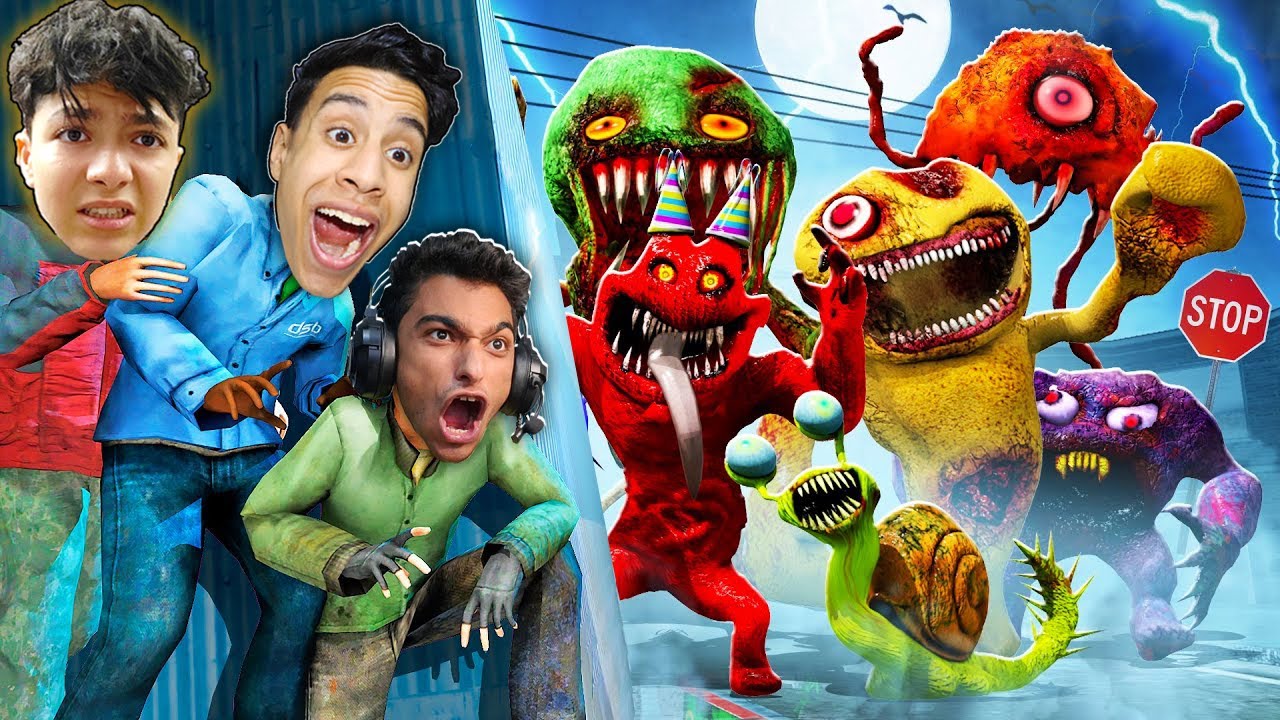 إذا رأيت وحوش بانبان العملاقة في المدينة ، فركض في أسرع وقت ممكن !! 🔥😱 | Garry's Mod