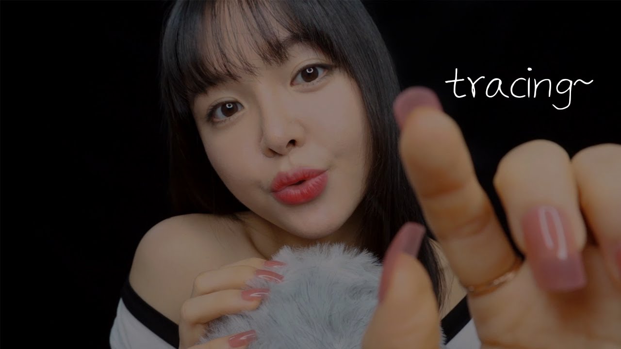 ASMR Teaching You Korean Positive affirmations, Mouth Sounds & Tracing