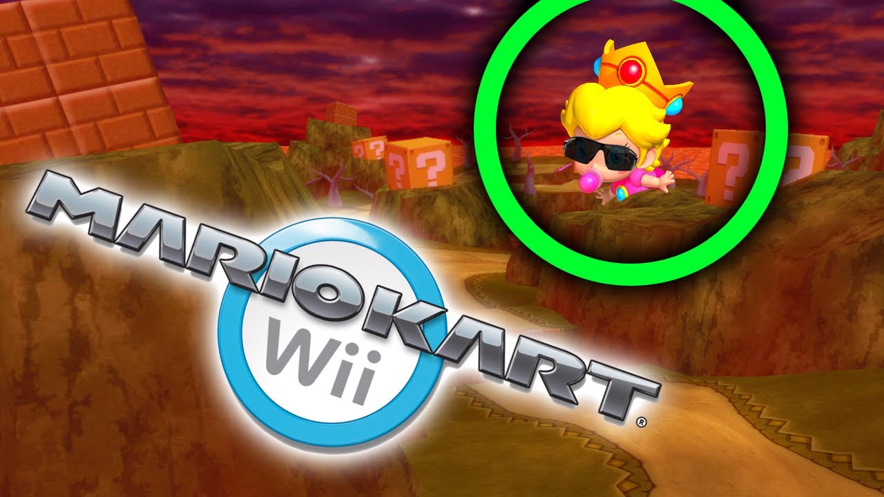 ЛУЧШИЕ трассы для пряток Mario Kart Wii! (Мыс Купа, Вулкан Грамбл, Холмы пустыни ДС...)