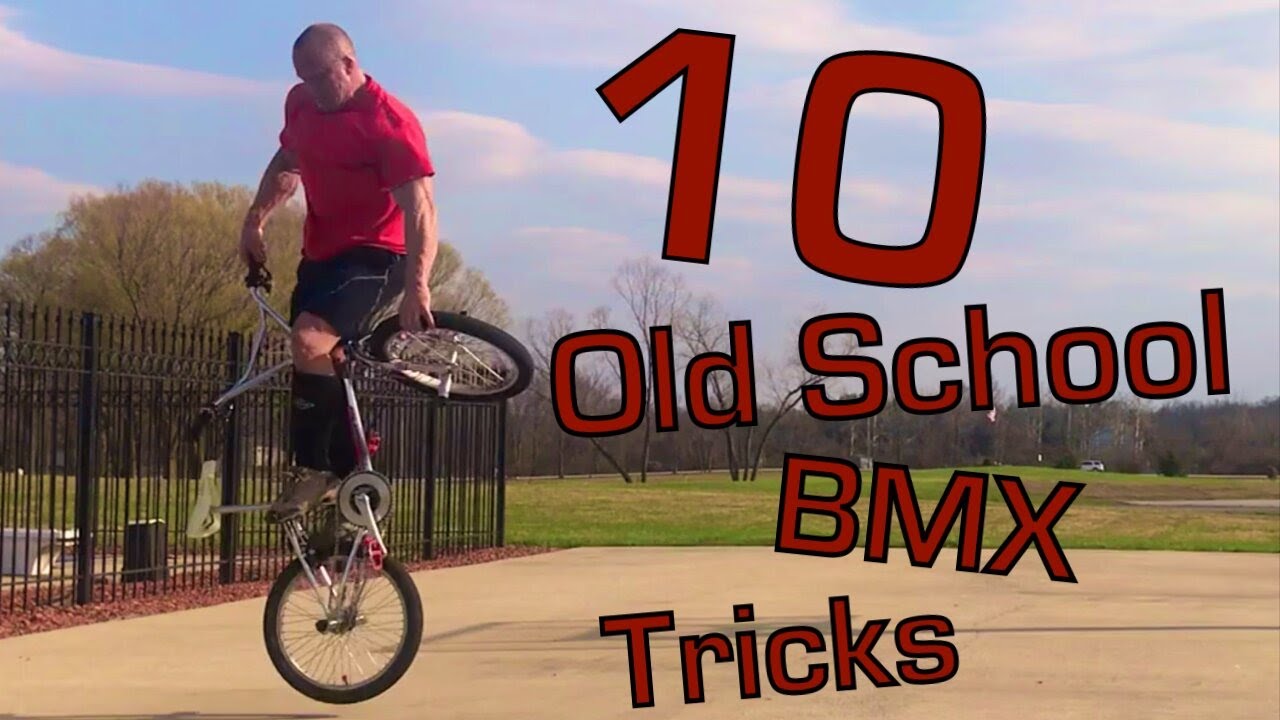 10 Old School BMX Tricks -Covid Pandemic - April 2020