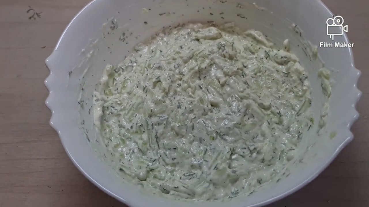 Tzatziki salata- gotova za 10 min