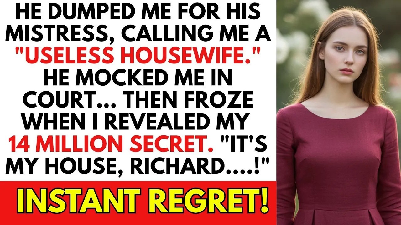 My Cheating Husband Dumped Me For His Mistress, Thinking I Was Just A Useless Housewife  He Didn'