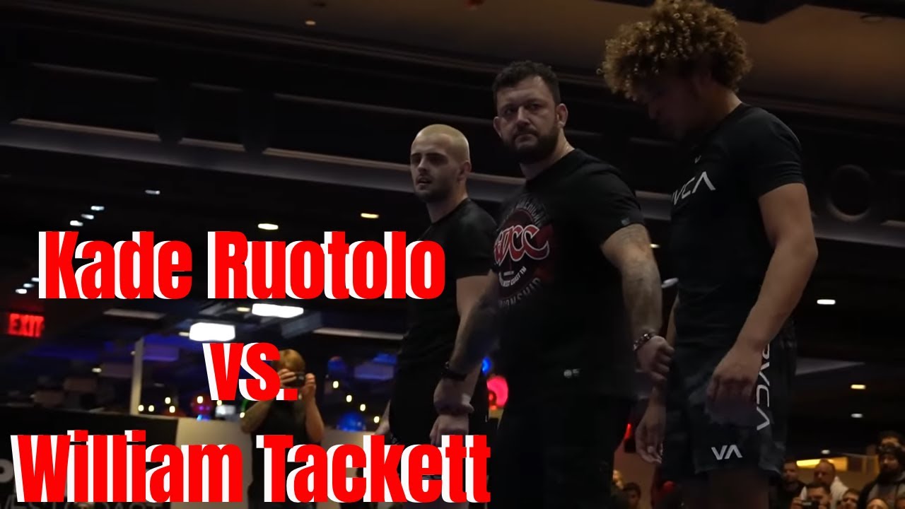 ADCC Trials Highlight: Kade Ruotolo vs. William Tackett