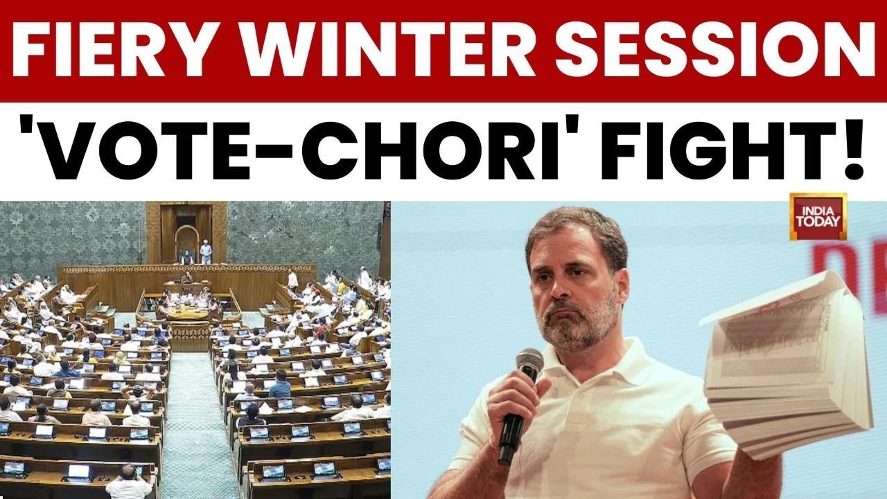 Parliament To Debate Electoral Reforms Amid Opposition's 'Vote-Chori' Accusations | India Today News