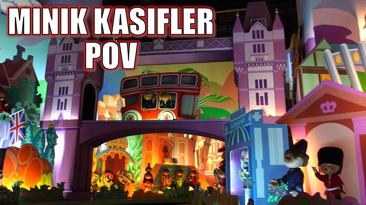 Minik Kaşifler POV (60FPS), Vialand It's a Small World Knockoff | Non-Copyright