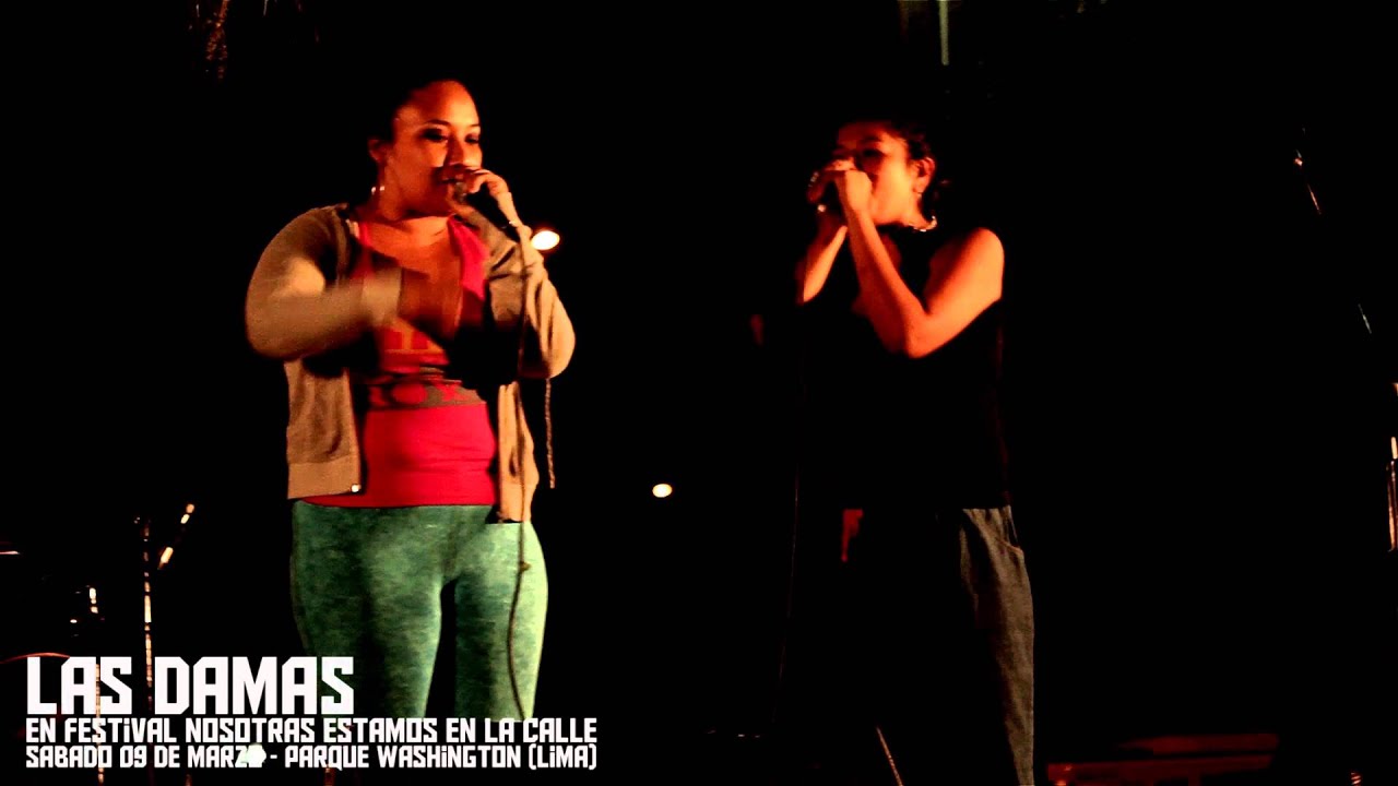 LAS DAMAS (Freestyle) en el Festival Nosotras Estamos en la Calle
