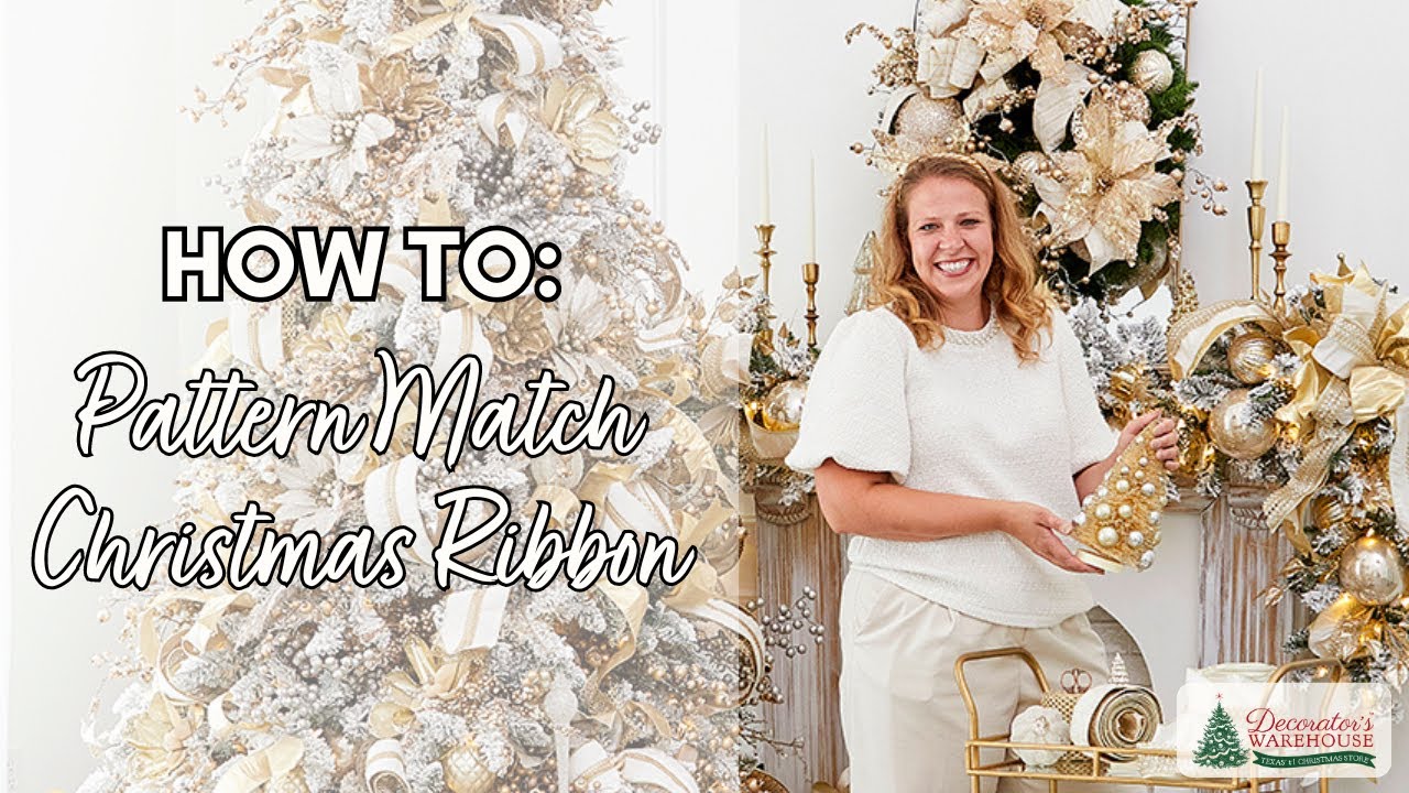 How to Choose Ribbon for Your Christmas Tree