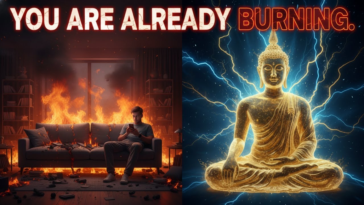 The Burning House: Why everything you own is already ash (and what actually matters) #buddhism