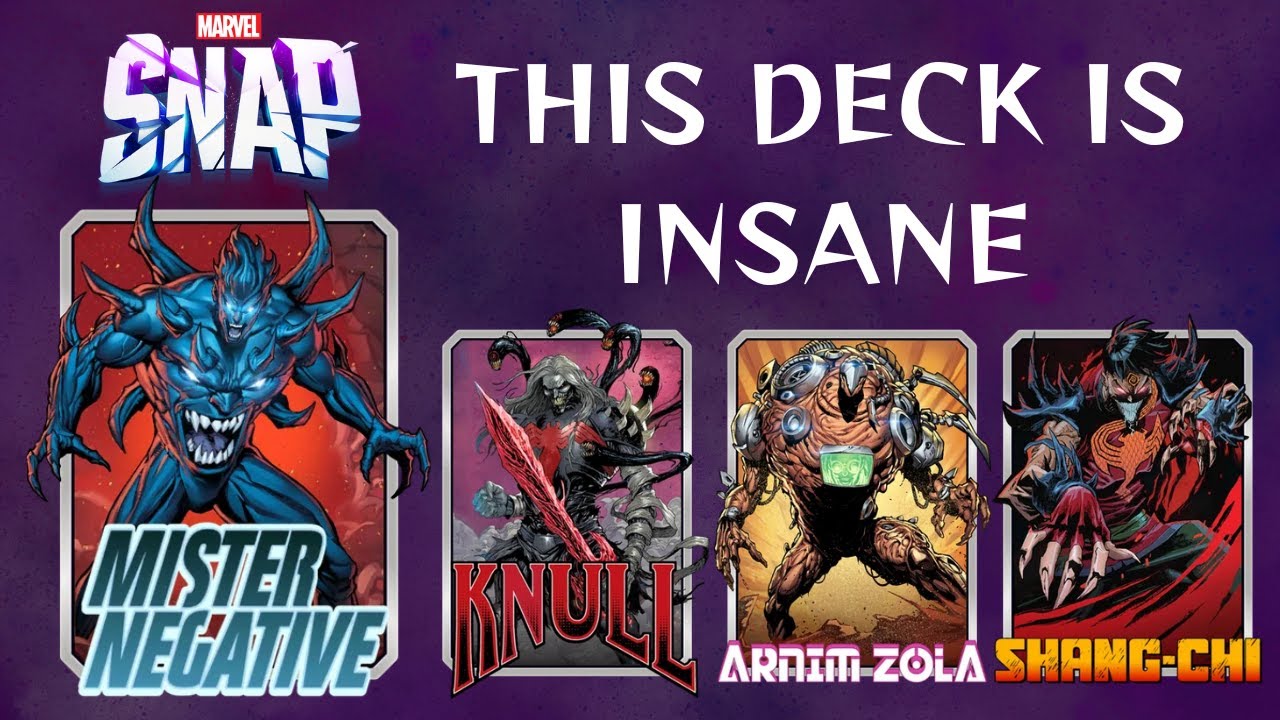 From Minus to Monster – Negative Destroy Deck | Marvel Snap Gameplay August 2025