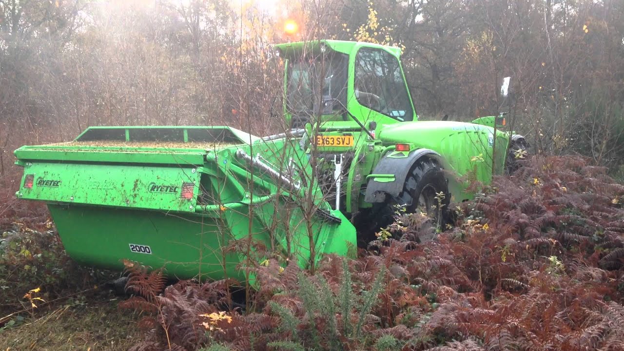 Merlo multifarmer and Ryetec flail