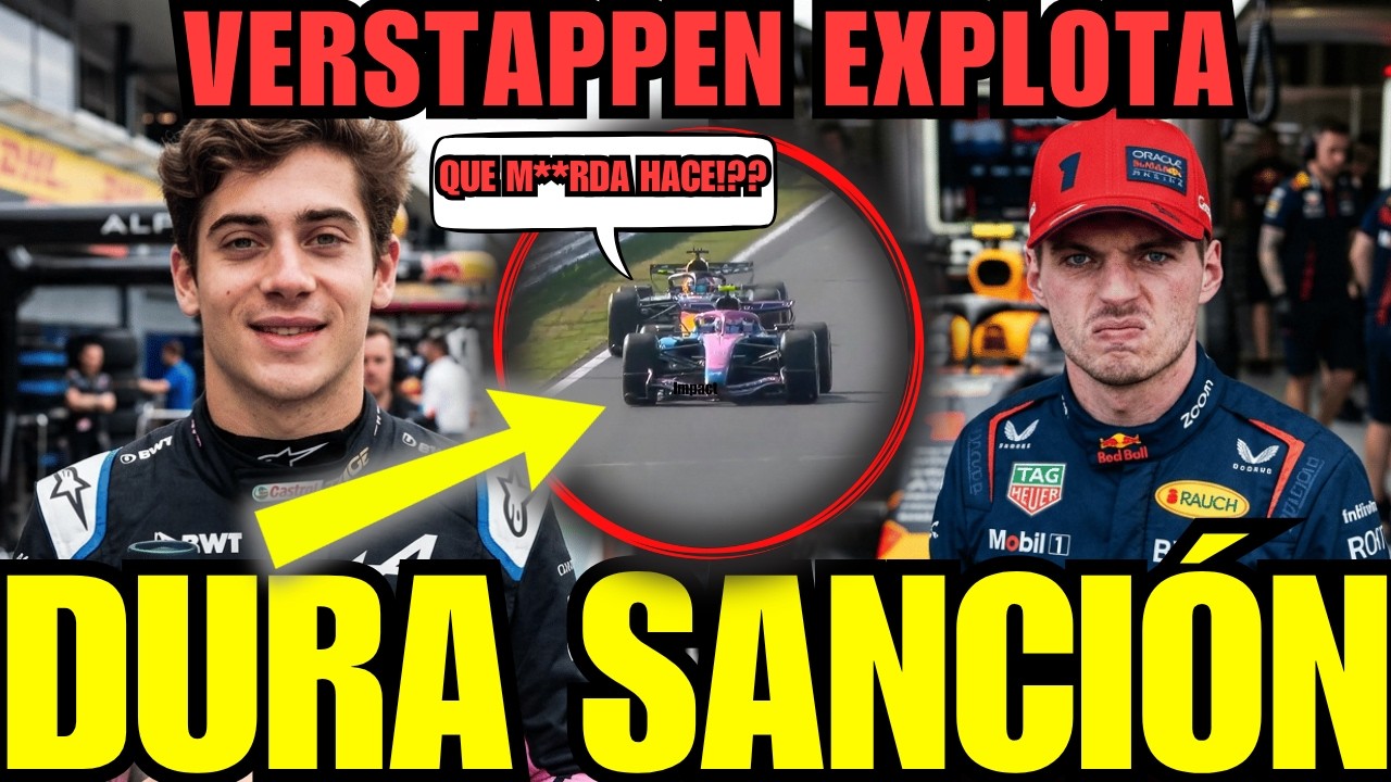 la dura POLEMICA de COLAPINTO en JAPON| VERSTAPPEN explota !!