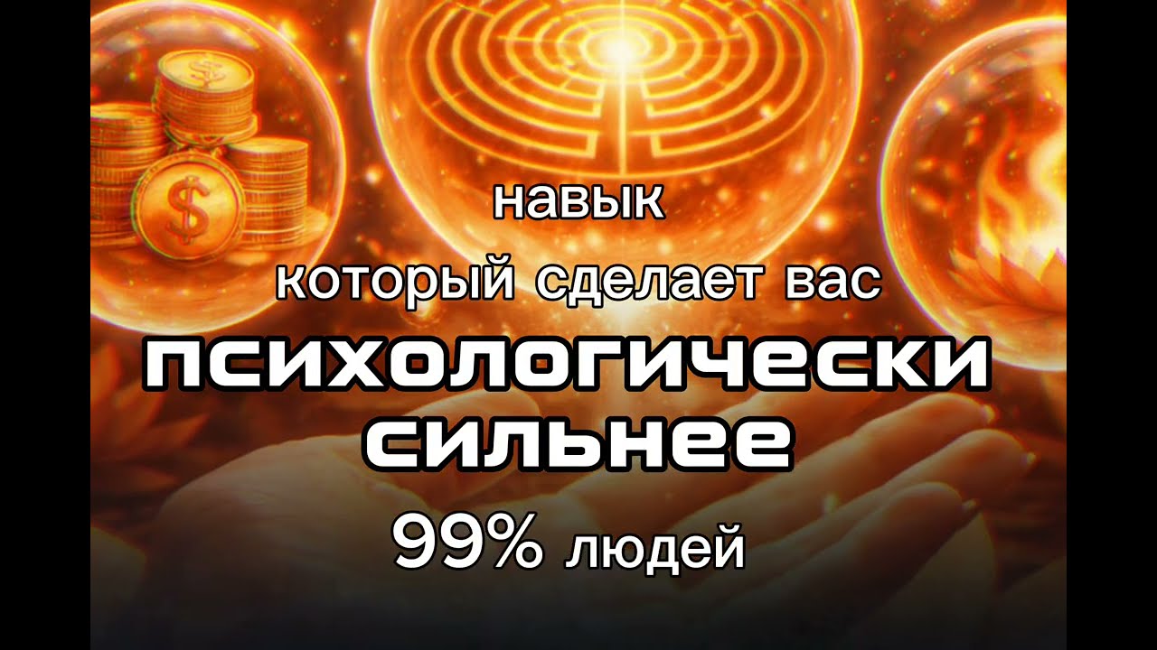 Навык, который делает вас психологически сильнее | Как перестать реагировать и вернуть силу