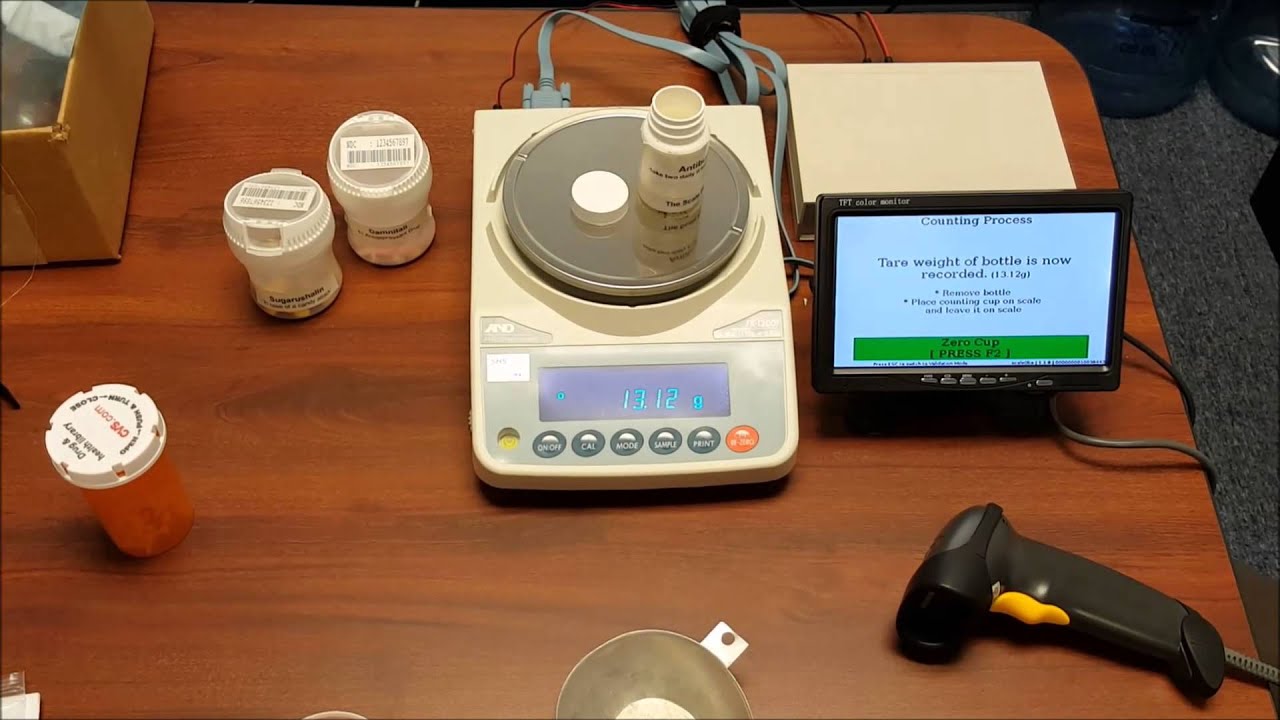 SPI PC Pill Counting Scale