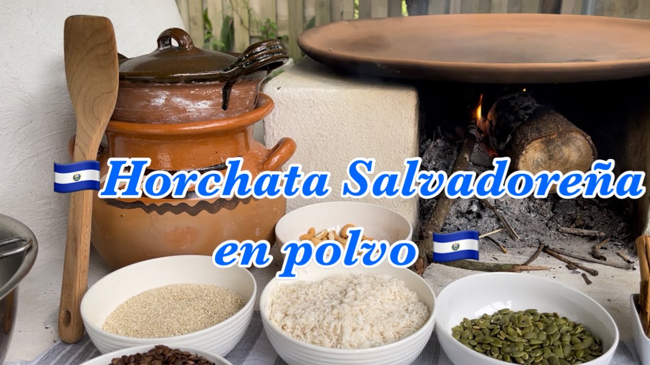 Horchata salvadoreña en polvo