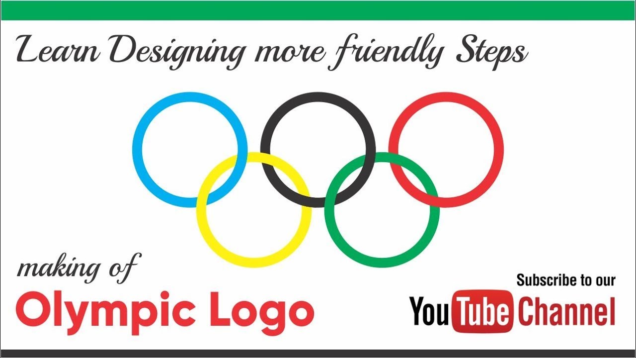 Creating Olympic Logo - Coreldraw tutorials (Part-1)