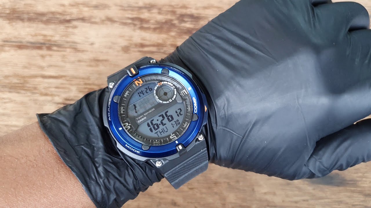Rel&oacute;gio Casio Outgear Sgw-600h-2a B&uacute;ssola Term&ocirc;metro Digital - ALTARELOJOARIA APRESENTA