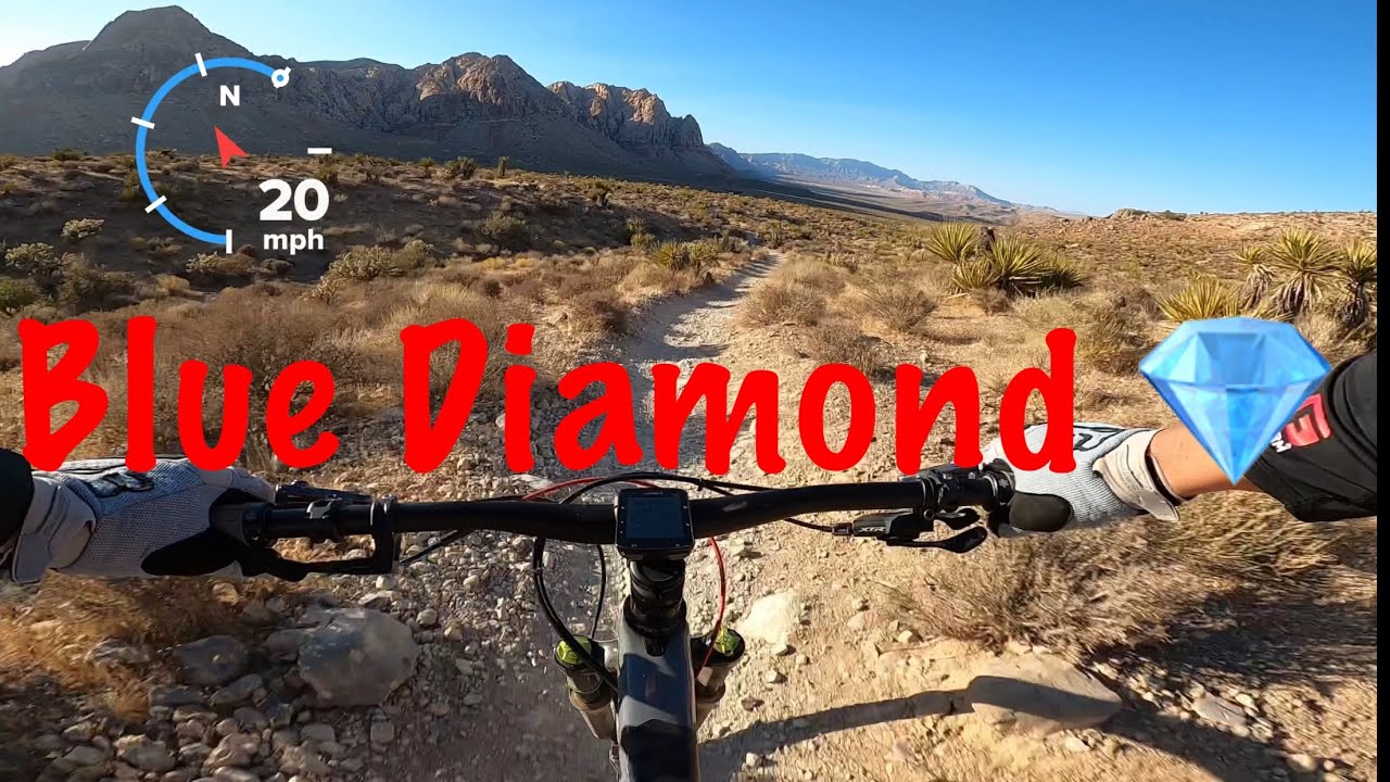 Blue Diamond Cottonwood Trails in Vegas - DVO Diamond Diving Fix - Trek Fuel EX - GoPro Hero 8 Black