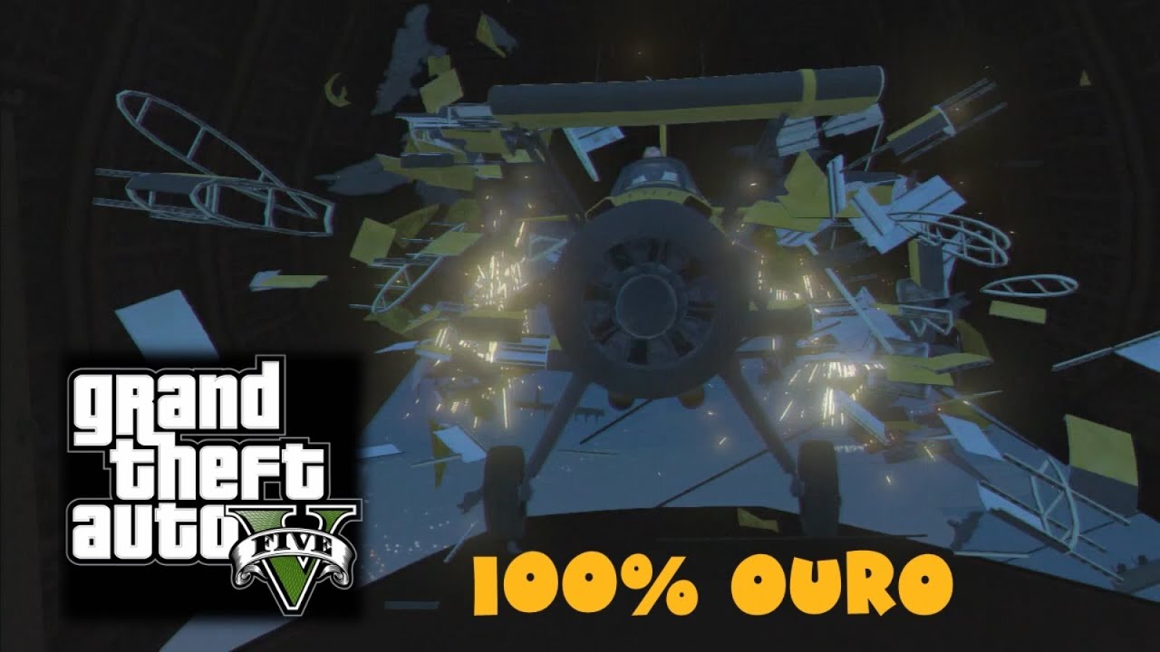 Leve Turbulência - Missão #40 - GTA V Medalha de Ouro Troféu Solid Gold, Baby