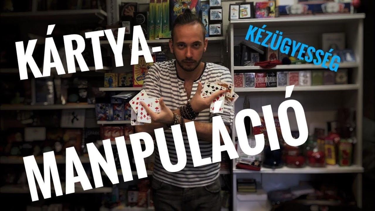 KÉZÜGYESSÉG A SZÍNPADON - manipulációs kártyák II Figaro Bűvészbolt VLOG ft. Kiss László