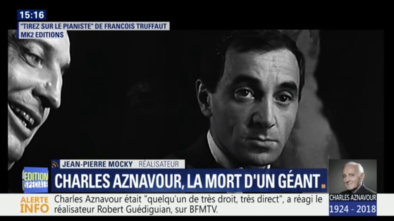 Jean-Pierre Mocky raconte les débuts de Charles Aznavour au cinéma