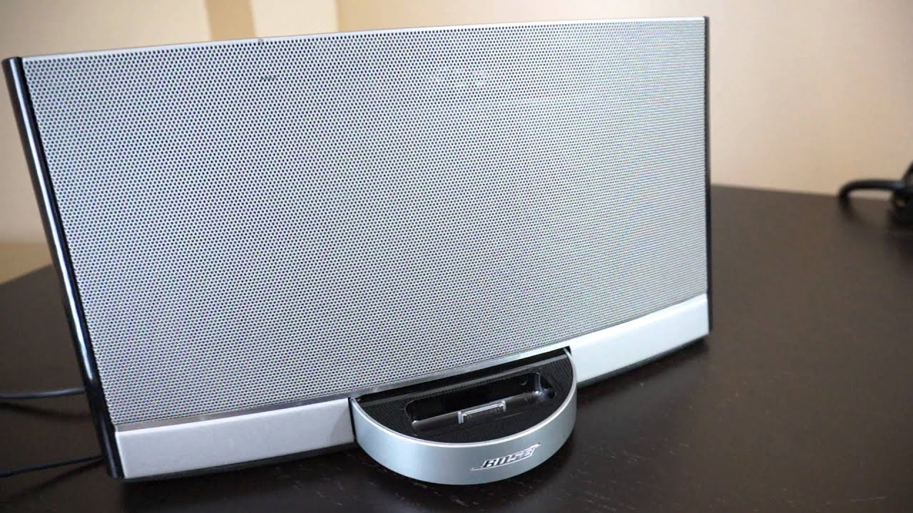 Bose SoundDock Digital Music System Demo