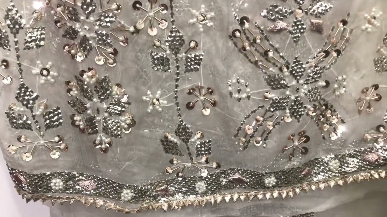 Hand Made Gotta Mukaish | Kamdani | Mirrors | Bahawalpur Chunri House