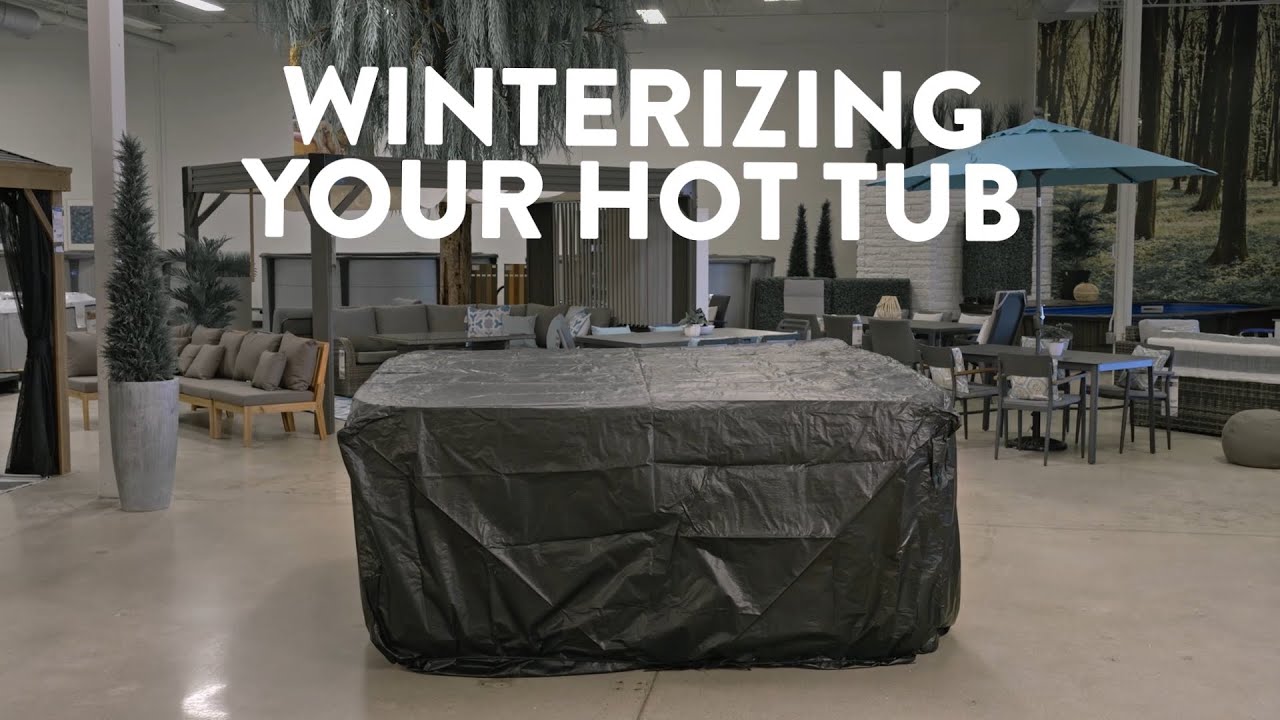 How to winterize your hot tub - Club Piscine