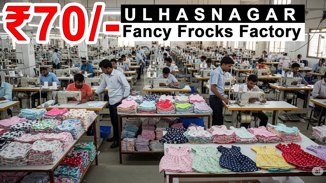 Beautiful Baby Frocks Design ! Cute Georgette Frock In Mumbai,Designer Gowns Wholesale Market Mumbai