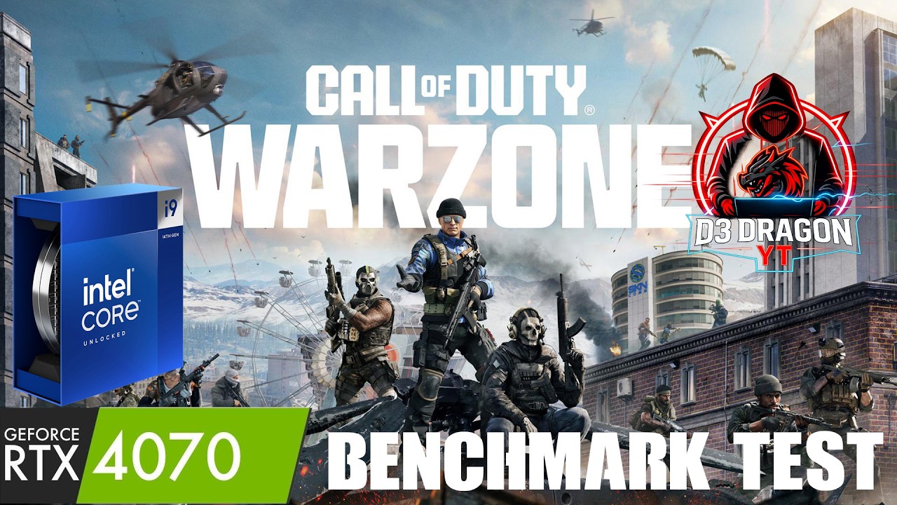 Call Of Duty : Warzone  Benchmark – Max Settings RTX 4070