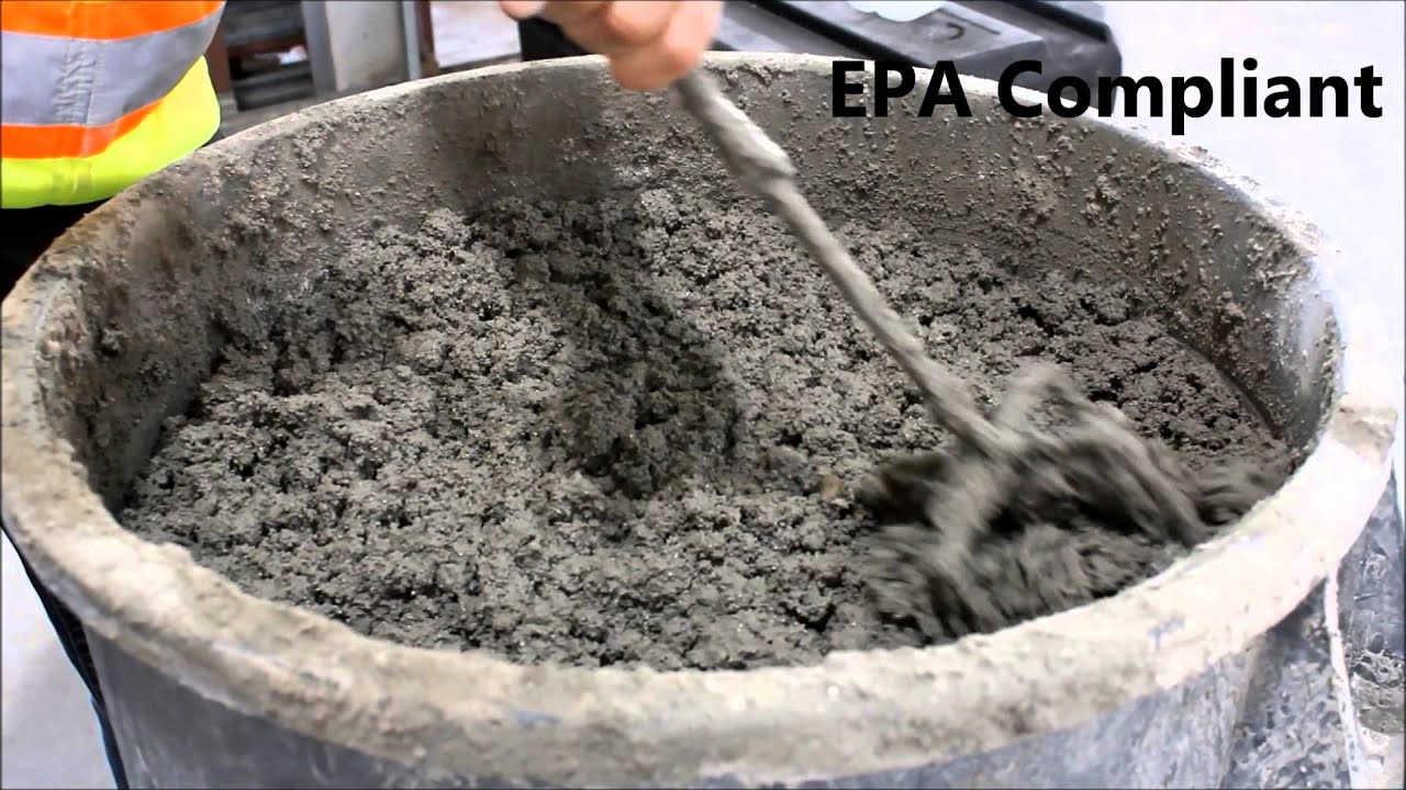 EcoQuick Gel - Slurry disposal process