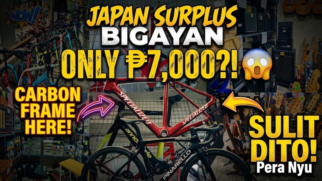 JAPAN SURPLUS KOMPLETO LAHAT DITO #japansurplusbigayan #japansurplusph #technicolasvlog