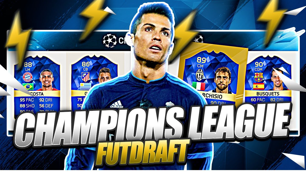 OMG THE MOST INTENSE CHAMPIONS LEAGUE FUT DRAFT CHALLENGE! FIFA 16 ULTIMATE TEAM