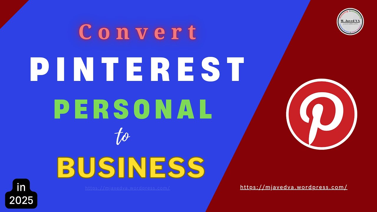 Convert your Pinterest Account from Personal to Business Account in 2025