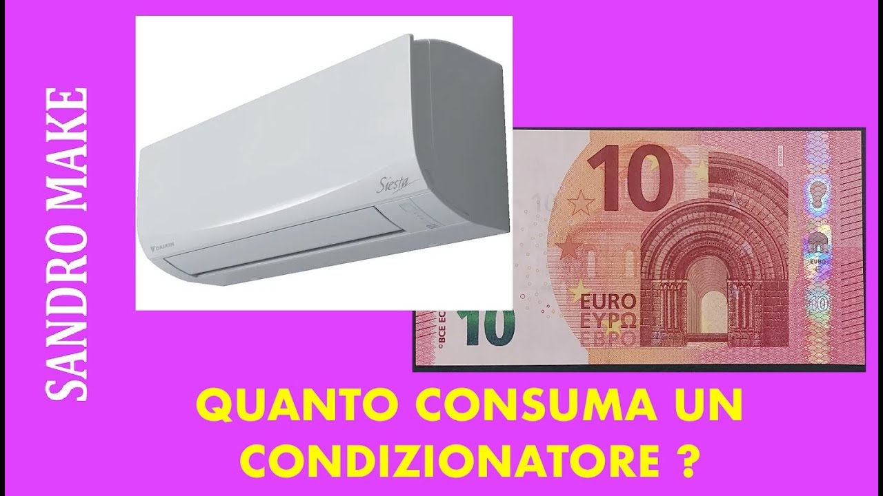QUANTO CONSUMA UN CONDIZIONATORE