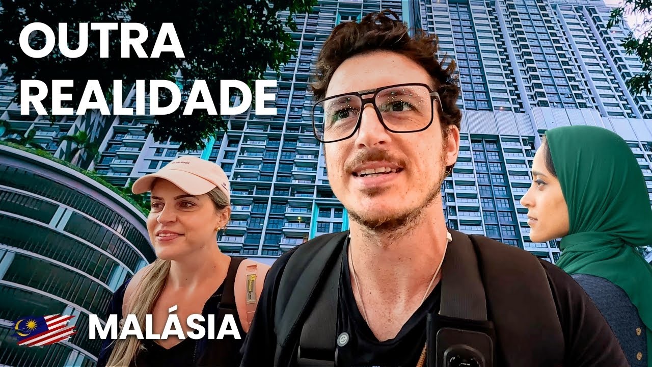 CHEGAMOS NA MALÁSIA, Kuala Lumpur #dailyvlog