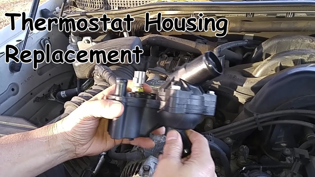 Thermostat Housing Replacement - Mercury Mountaineer 4.0L V6 / Ford Explorer V6