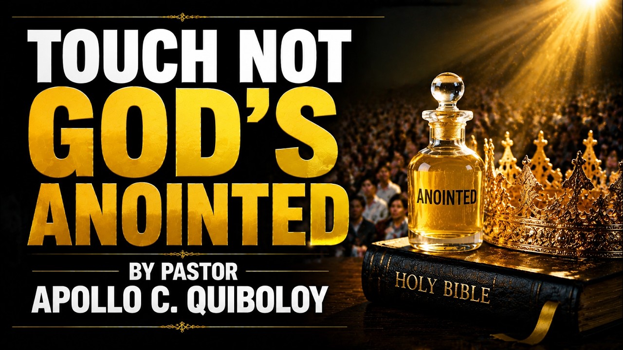 TOUCH NOT GOD'S ANOINTED