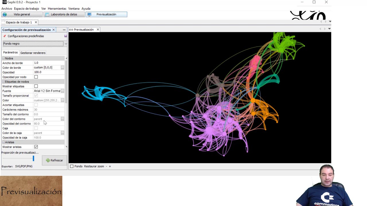 Una introducción rápida a Gephi