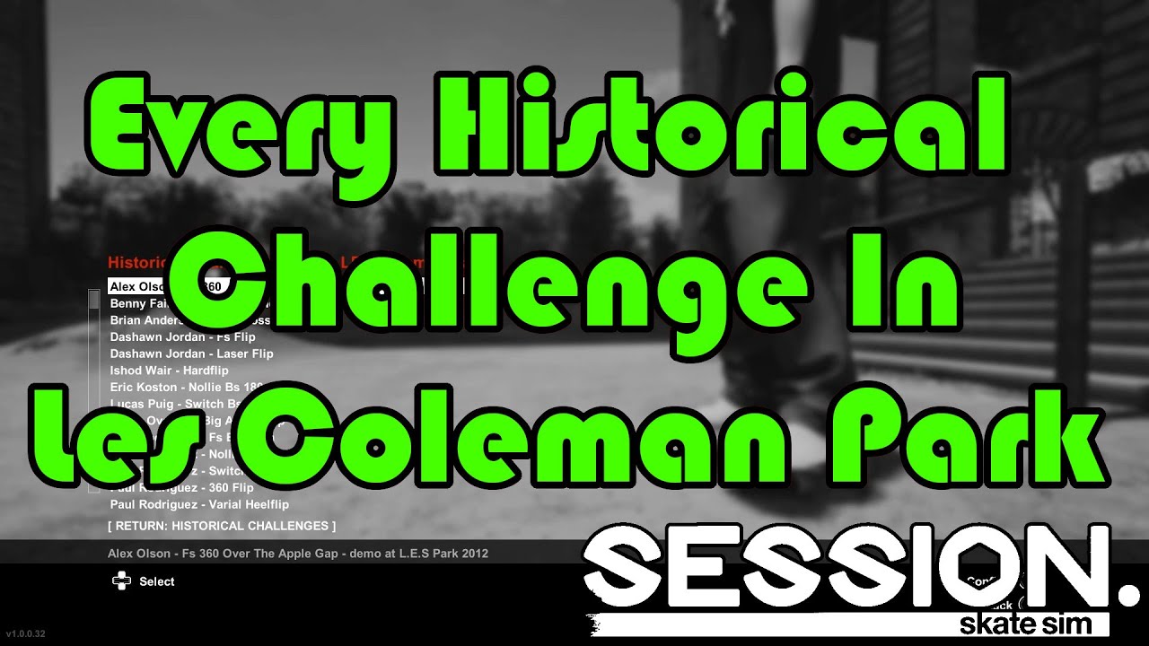 Every Historical Challenge In Les Coleman Park