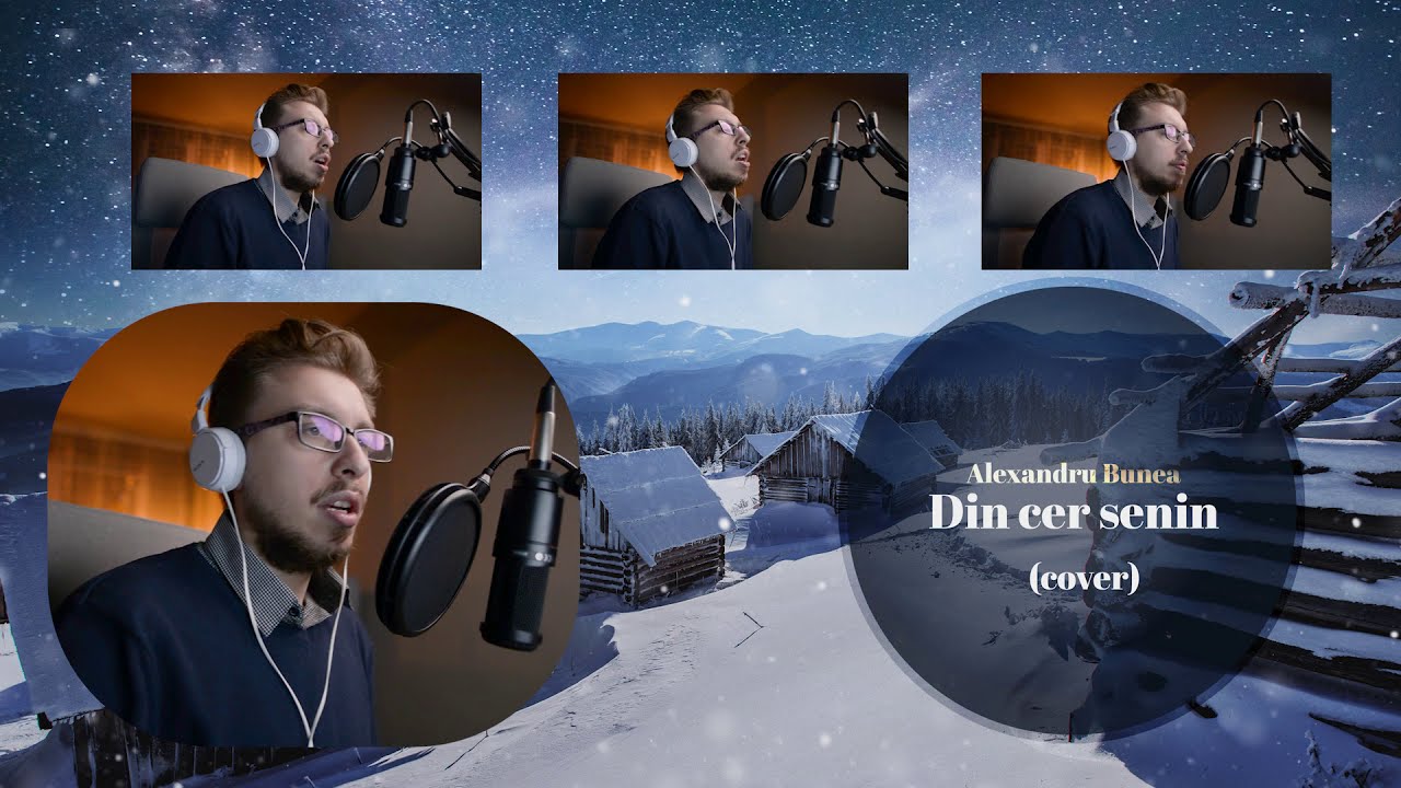 Alexandru Bunea - Din cer senin - Cover
