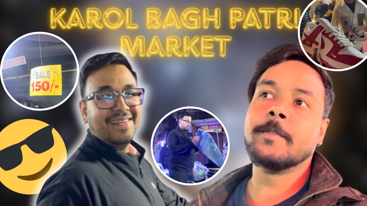 Karol Bagh Patri Market || Monday market || Daily vlogs at Golukvlogss || 