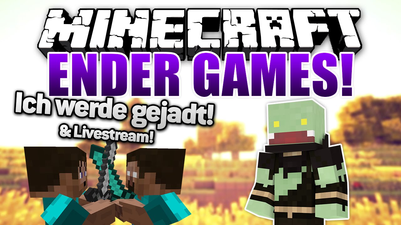 Ich werde gejagt! Mega Runde! - Minecraft ENDER GAMES | ungespielt