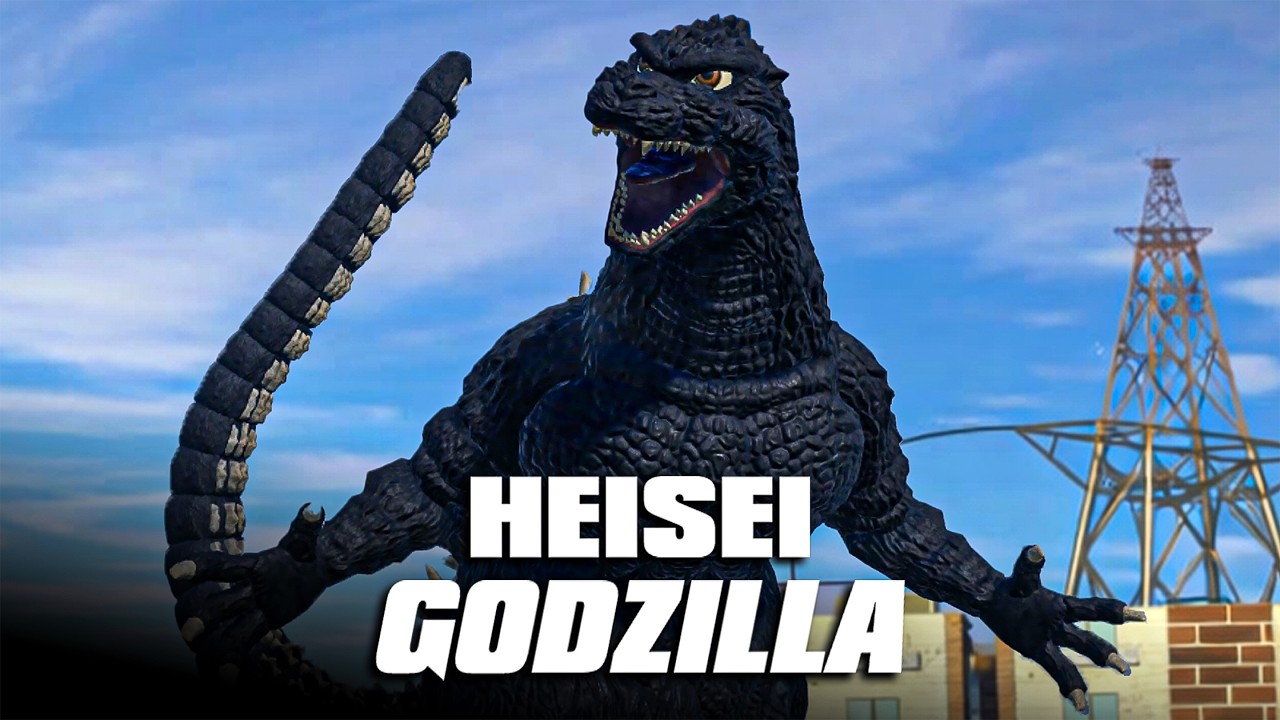 Heisei Godzilla Showcase & Gameplay | Project Remake