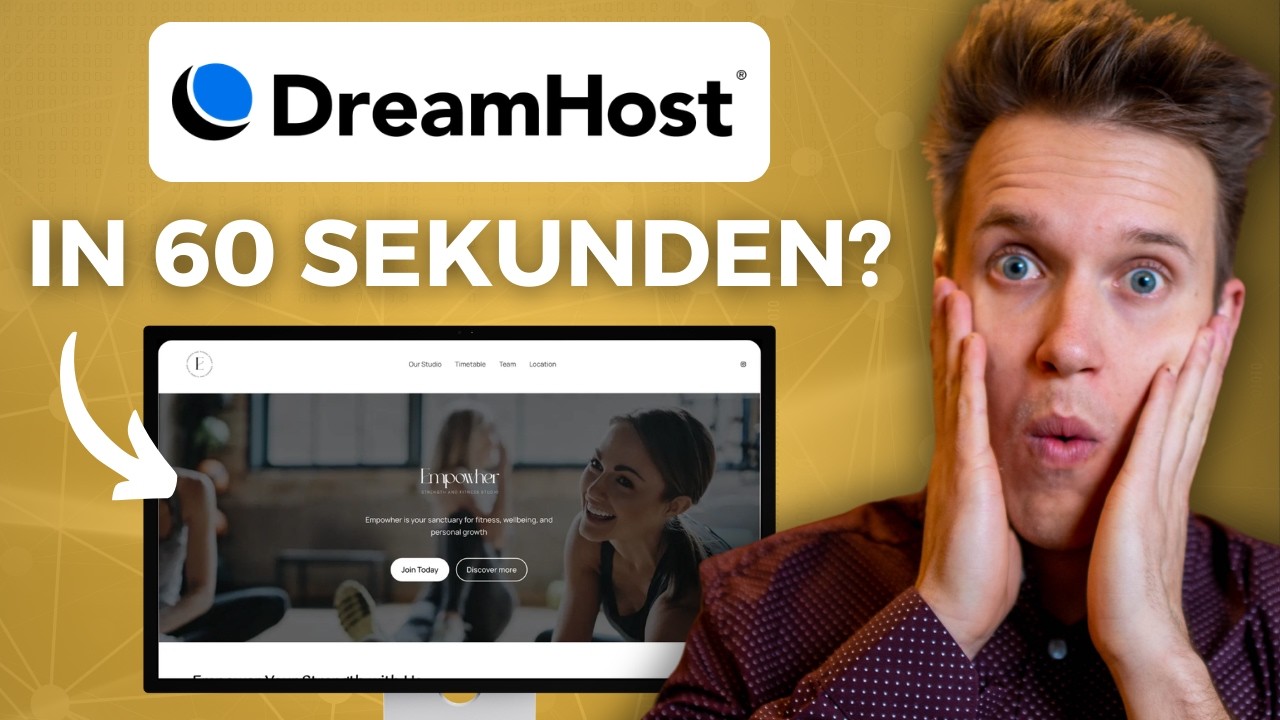 WordPress-Website erstellen in 60 Sekunden?! (Dreamhost Liftoff)
