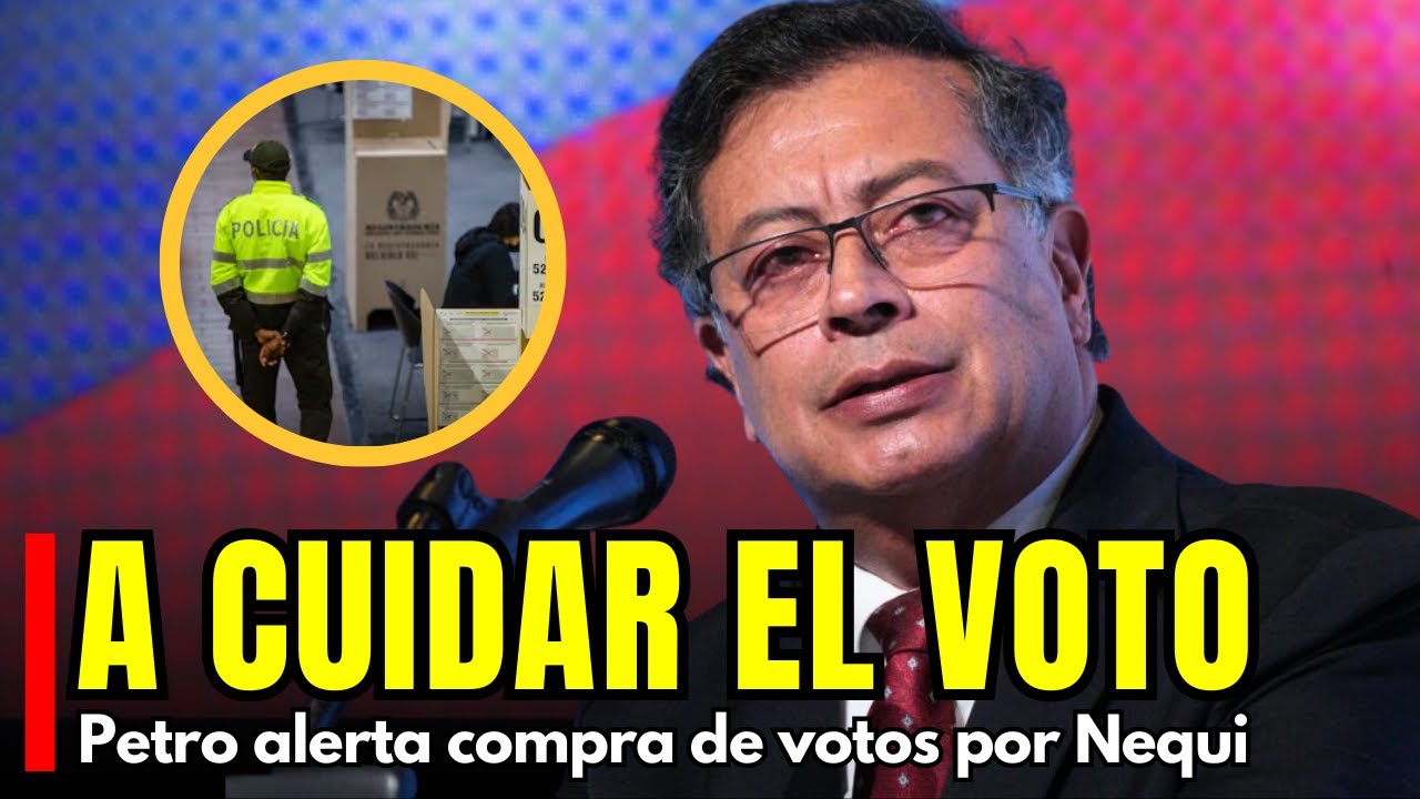 Presidente Pretro advierte sobre la compra de votos para las elecciones
