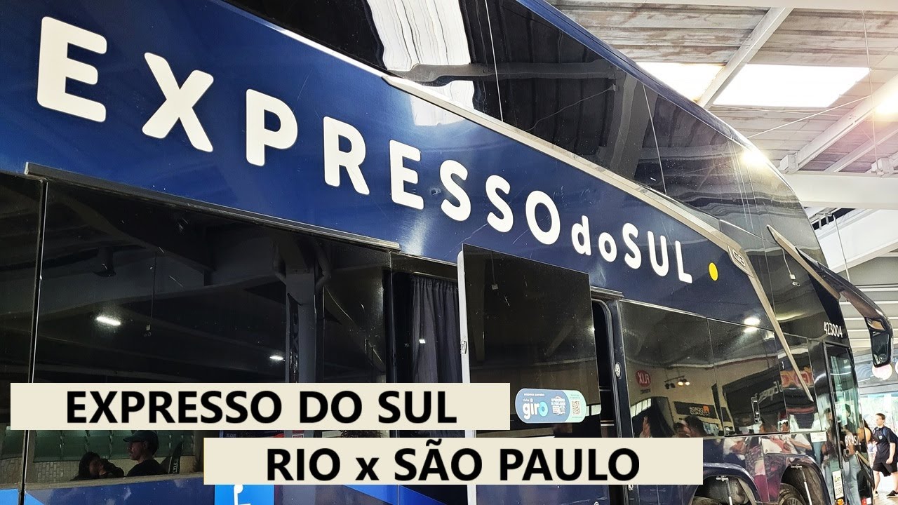 RJ x SP- A bordo de um &ocirc;nibus da Expresso do Sul